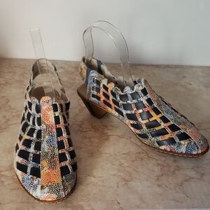 Colorful Women's Slingback Heels